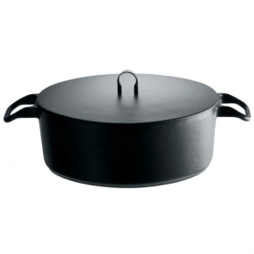 oval cast iron french oven