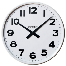 white wall clock cm 42