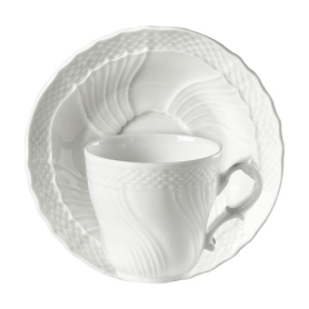 6 tazze caffe' con piatto