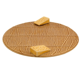 vassoio formaggio giallo cm 26