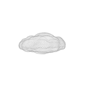 metal mesh cloud small