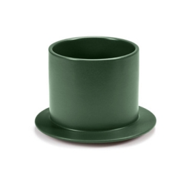 contenitore verde h cm 14