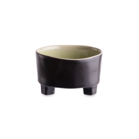 coppetta con piedi cm 12 lightgreen