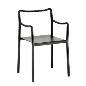 Rope chair black