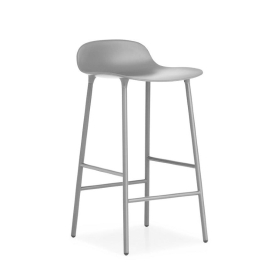 Form Barstool 65 cm Steel grey