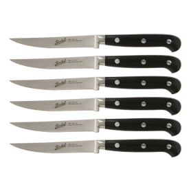 Set of 6 Steak Knives plain blade