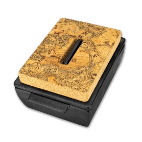 oven dish with cover black S