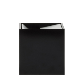 posacenere Cubo Bruno Munari Large nero