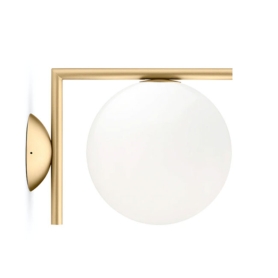 IC C /W1 brass wall/ceiling lamp