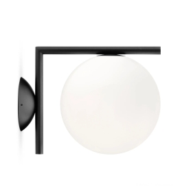 IC C /W1 black wall/ceiling lamp