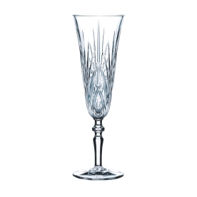 6 champagne flutes