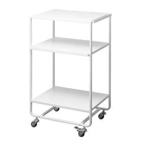 White Tower 3-Tier Kitchen Trolley