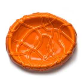 Jam centrepiece persimmon orange