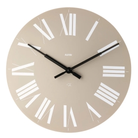 Firenze wall clock sand grey / 12 G - Firenze