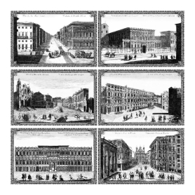 set of 6 Genoa's placemats