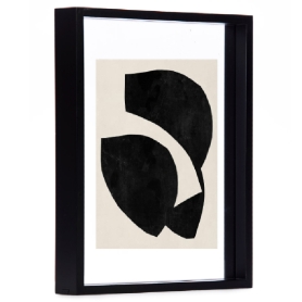 portafoto grande nero cm 28x35