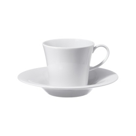 6 tea cups with saucers