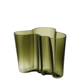 Aalto vase moss green cm 16