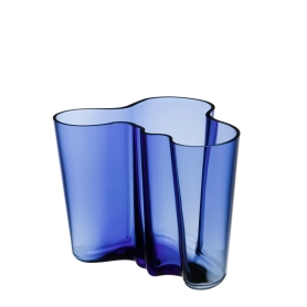 Aalto vase blue ultramarine cm 16