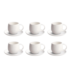 6 tazze caffè con piatto  AGV29/76 - AGV29/77