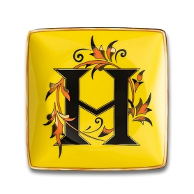 piattino con iniziale H
