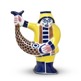 Fisherman sculpture