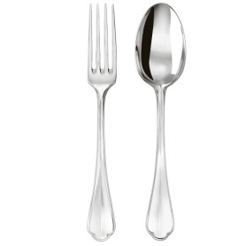 serving fork & spoon