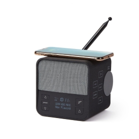 Radio Sveglia multifunzione Oslo news 4 in 1 black