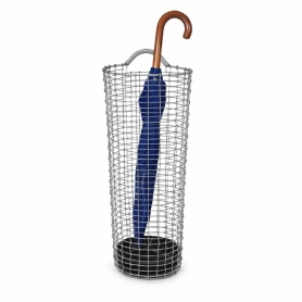 Steel and cast iron umbrella stand
