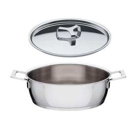 low casserole cm 28 with cover
