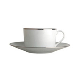 set of 2 breakfast cups with saucers