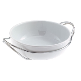 spaghettiera cm 32 con supporto argentato