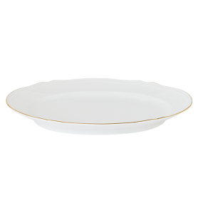 vassoio ovale cm 34 filo oro