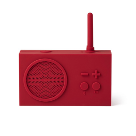 radio con speaker Bluetooth Tykho 3 Dark red