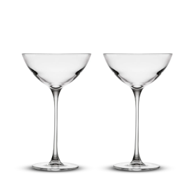 2 mini martini glasses Savage