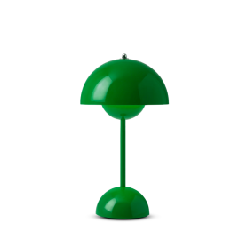 Flowerpot portable lamp signal green