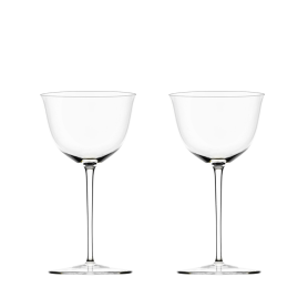 couple of white wine glasses 1238101