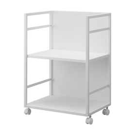 semi-closed storage wagon white