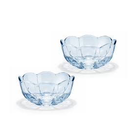 2 Lily bowl cm 13 set of two blu iris