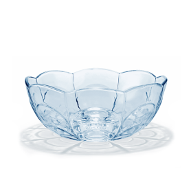 Lily salad bowl cm 23 blu iris