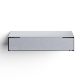 KGT Wall Unit 1 brushed aluminium