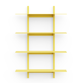 PliÃ© Wall Shelves 4 yellow
