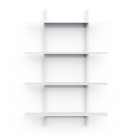 PliÃ© Wall Shelves 4 light grey