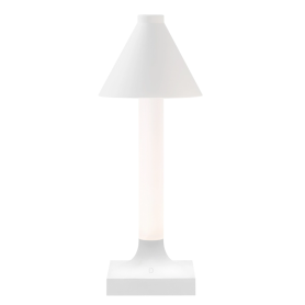 Goodnight lampada a batteria con diffusore bianco opaco