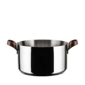 high saucepan with two handles cm 16