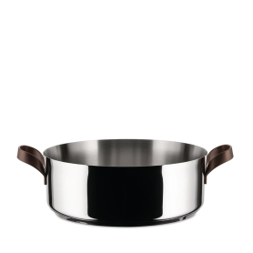 high saucepan with two handles cm 24