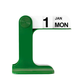 calendario perpetuo Timor verde