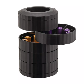 portacapsule nespresso nero