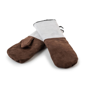 guanti barbecue pelle
