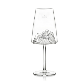 Mont Blanc wine glass